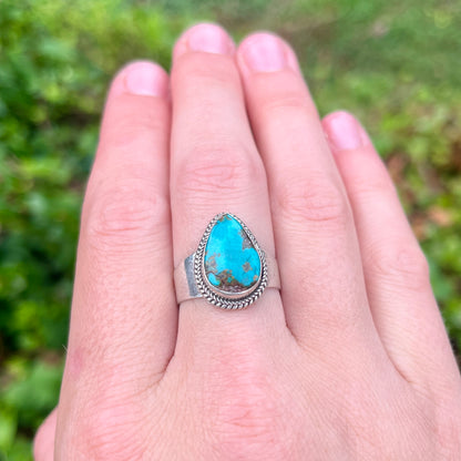 Royston Turquoise - Size 8.5 – Southwestern Ring