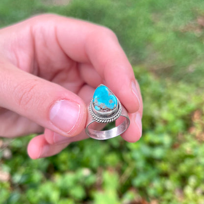 Royston Turquoise - Size 8.5 – Southwestern Ring