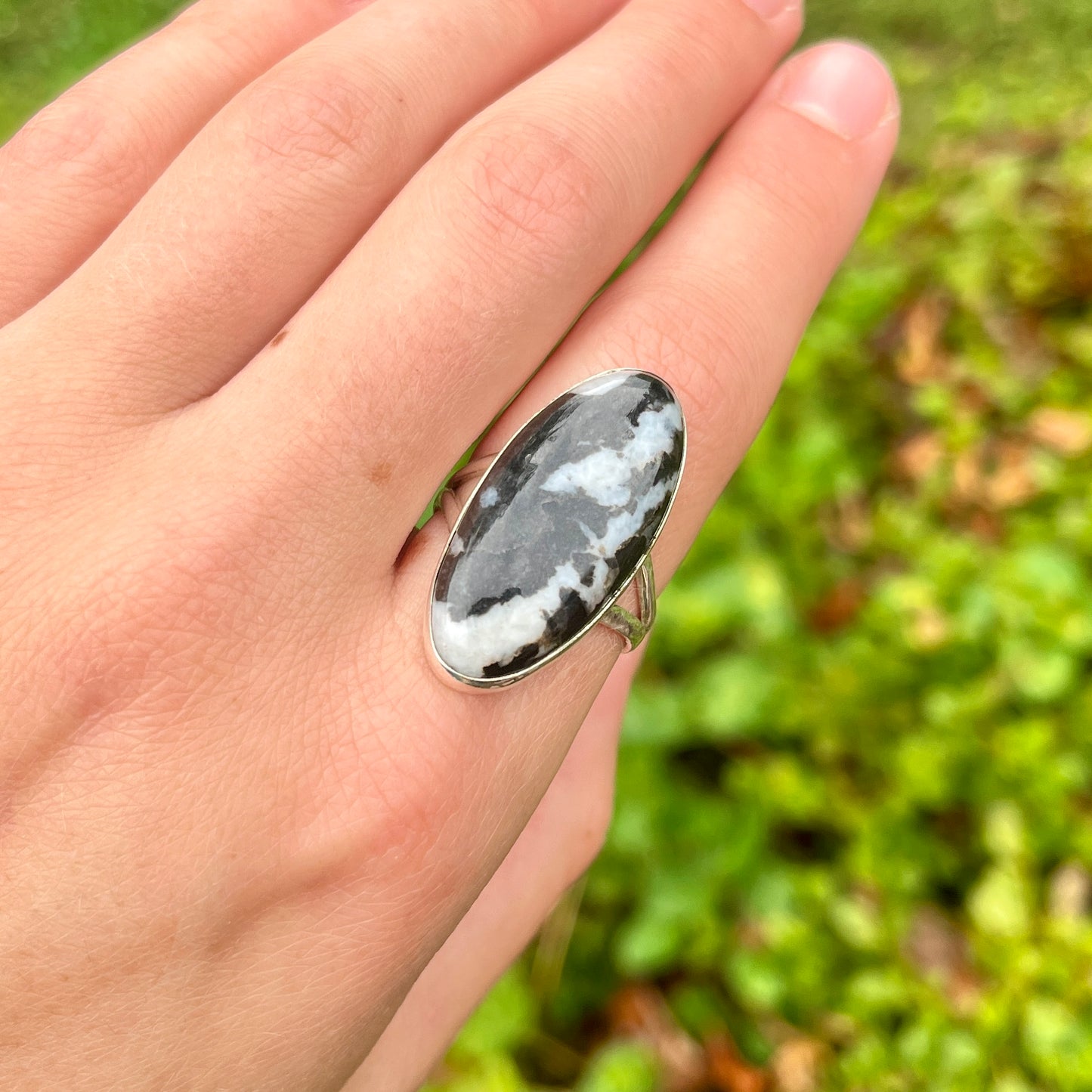 Zebra Jasper - Size 9.5 – Gemstone Ring