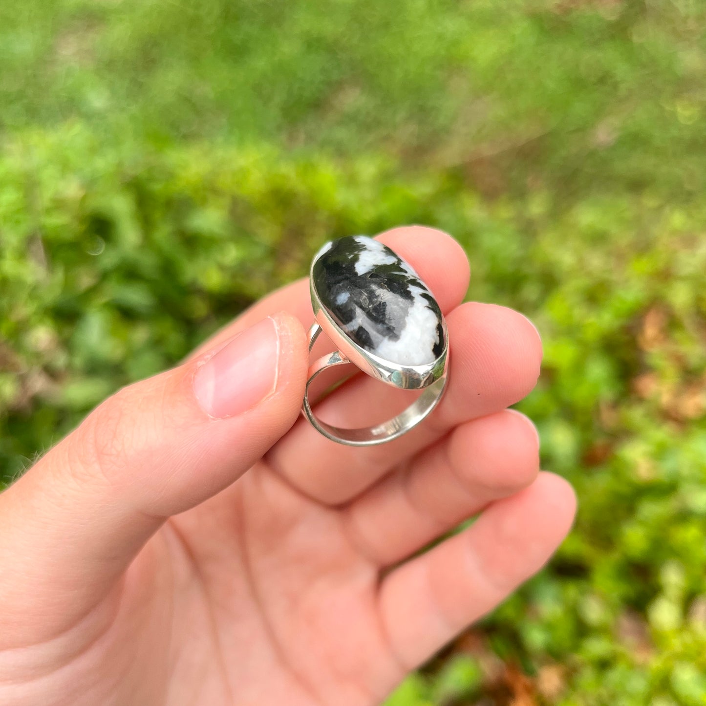 Zebra Jasper - Size 9.5 – Gemstone Ring