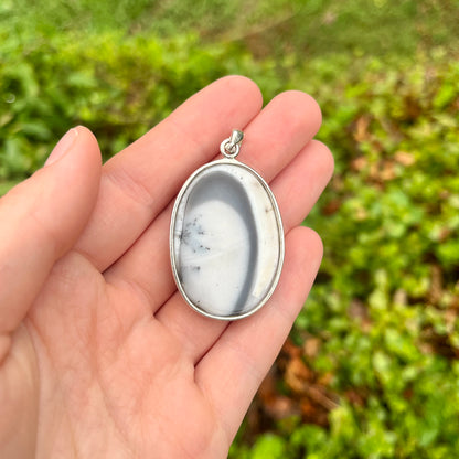 Dendritic Opal – 2" Slab - Gemstone Pendant