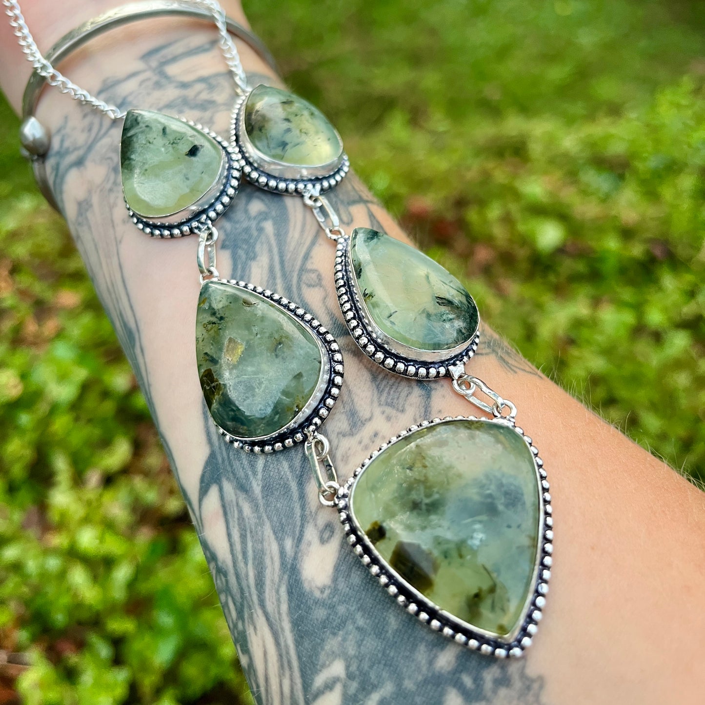 Prehnite – 18" Chain - Gemstone Necklace