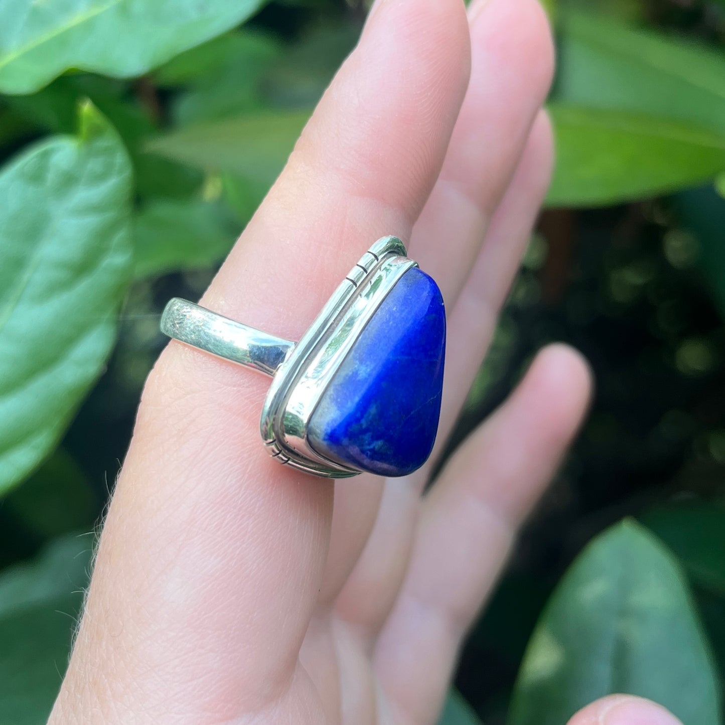 Lapis Lazuli - Size 8 – Gemstone Ring