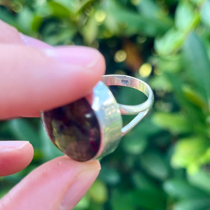 Labradorite - Size 9.5 – Gemstone Ring