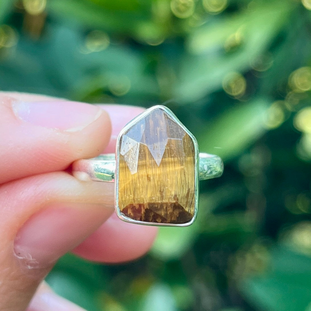 Tiger Eye - Size 7 – Gemstone Ring