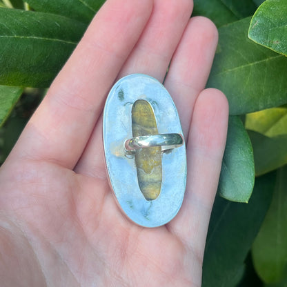 Bumblebee Jasper - Size 7.25 – Gemstone Ring