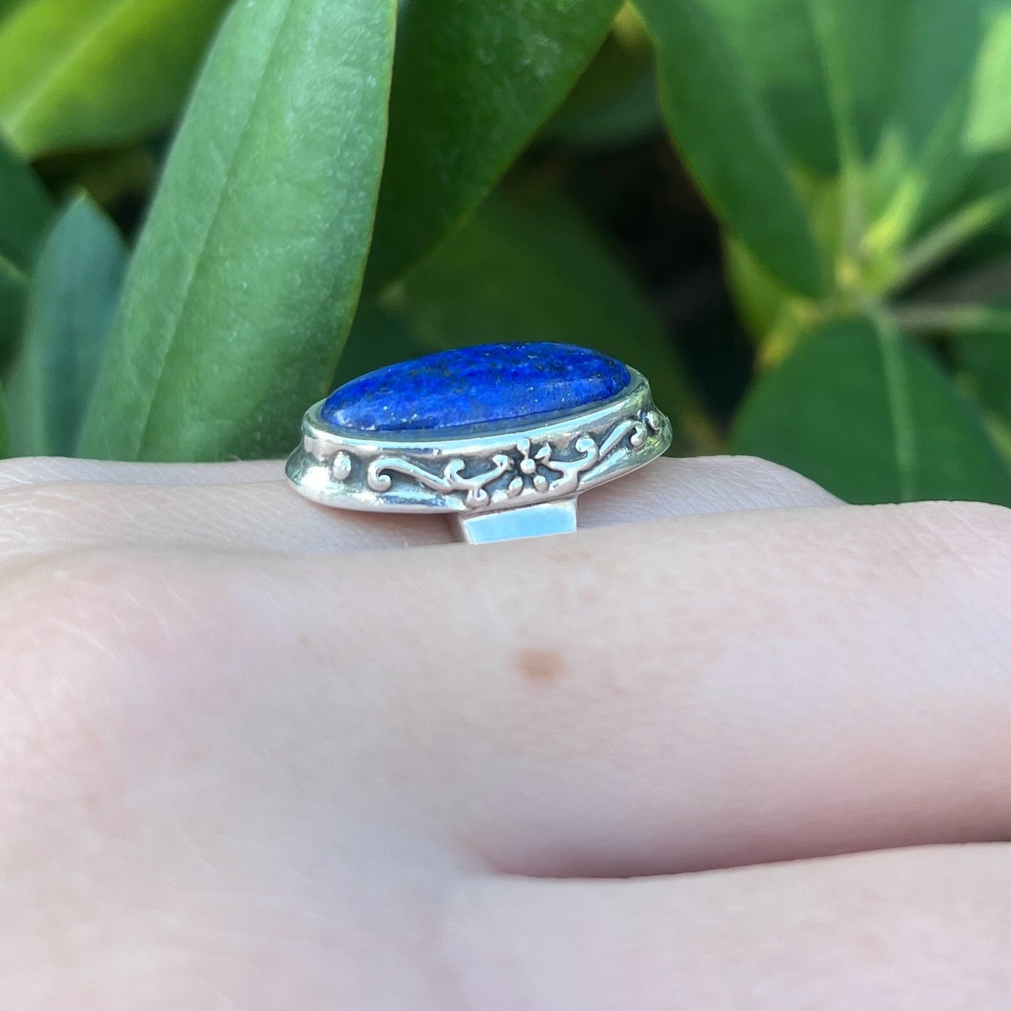 Lapis Lazuli- Size 7.5 – Gemstone Ring