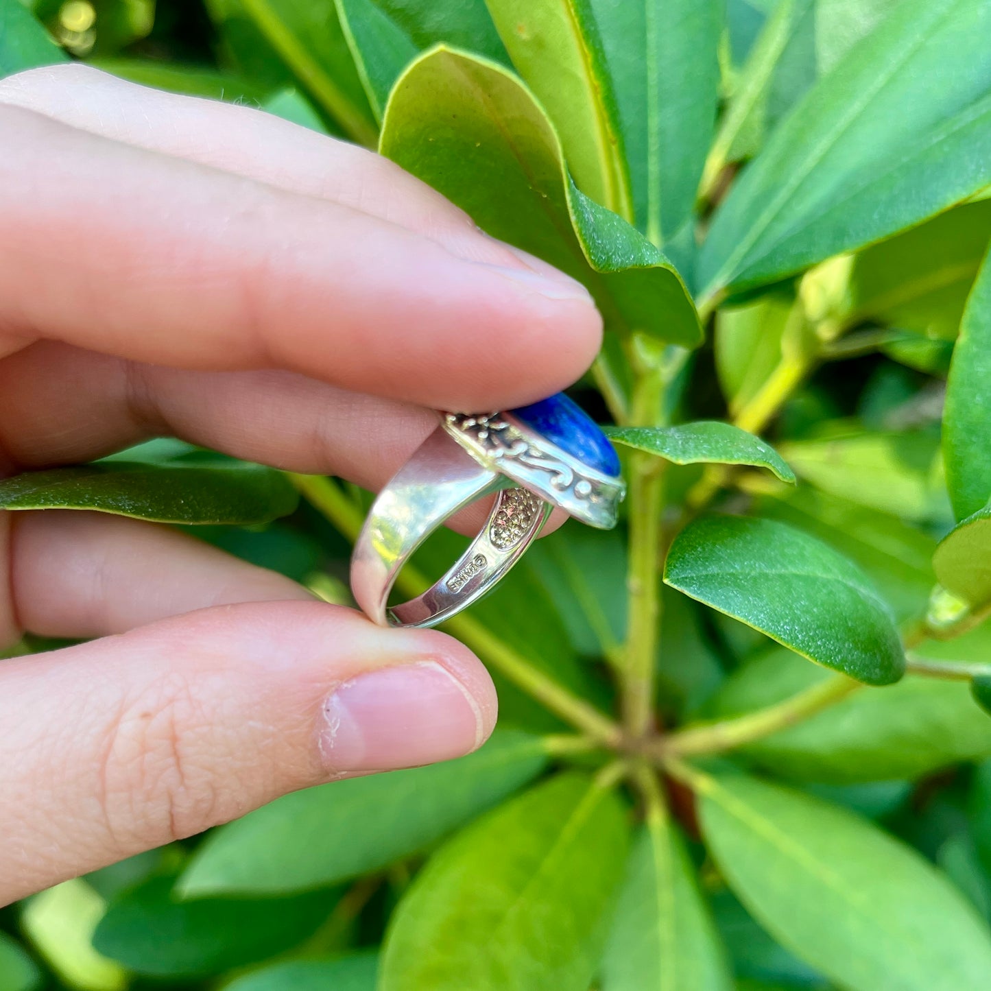 Lapis Lazuli- Size 7.5 – Gemstone Ring