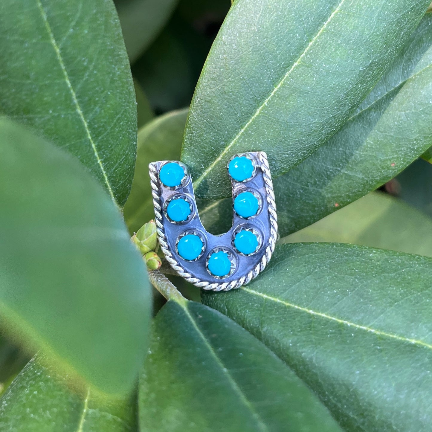 Kingman Turquoise - Size 7.75 – Southwestern Ring