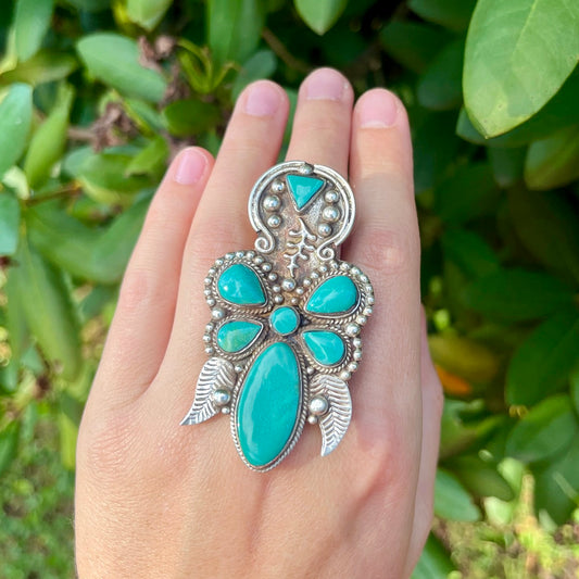 Turquoise - Size 8.5 – Southwestern Ring