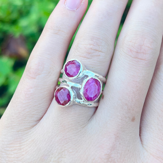 Ruby - Size 7 - Gemstone Ring