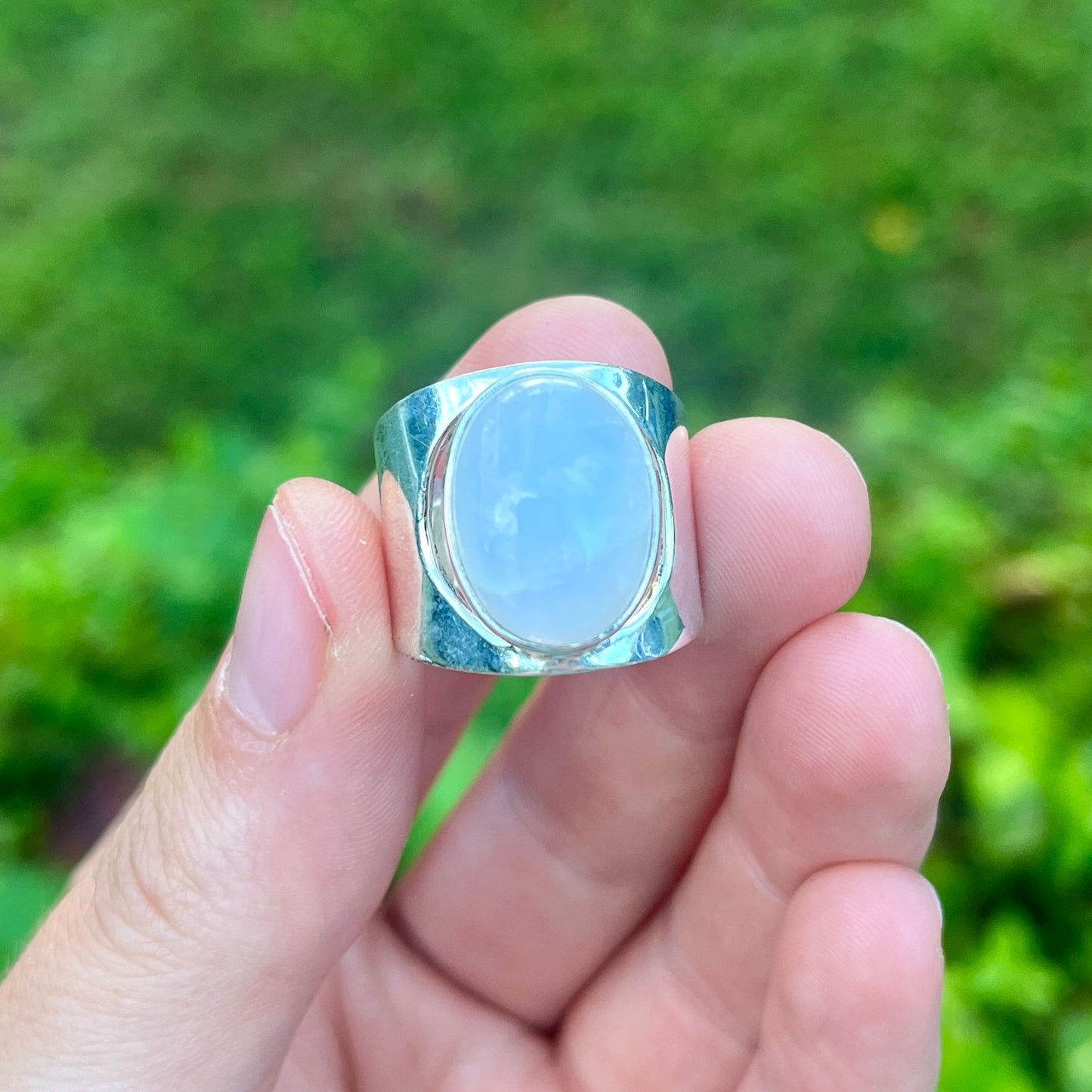 Moonstone - Size 8 - Gemstone Ring