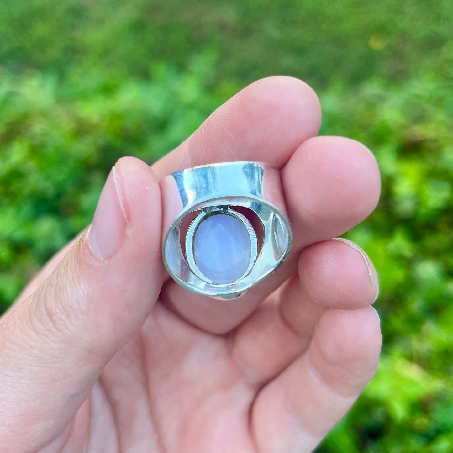 Moonstone - Size 8 - Gemstone Ring