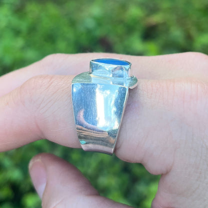 Australian Opal - Size 10 - Gemstone Ring