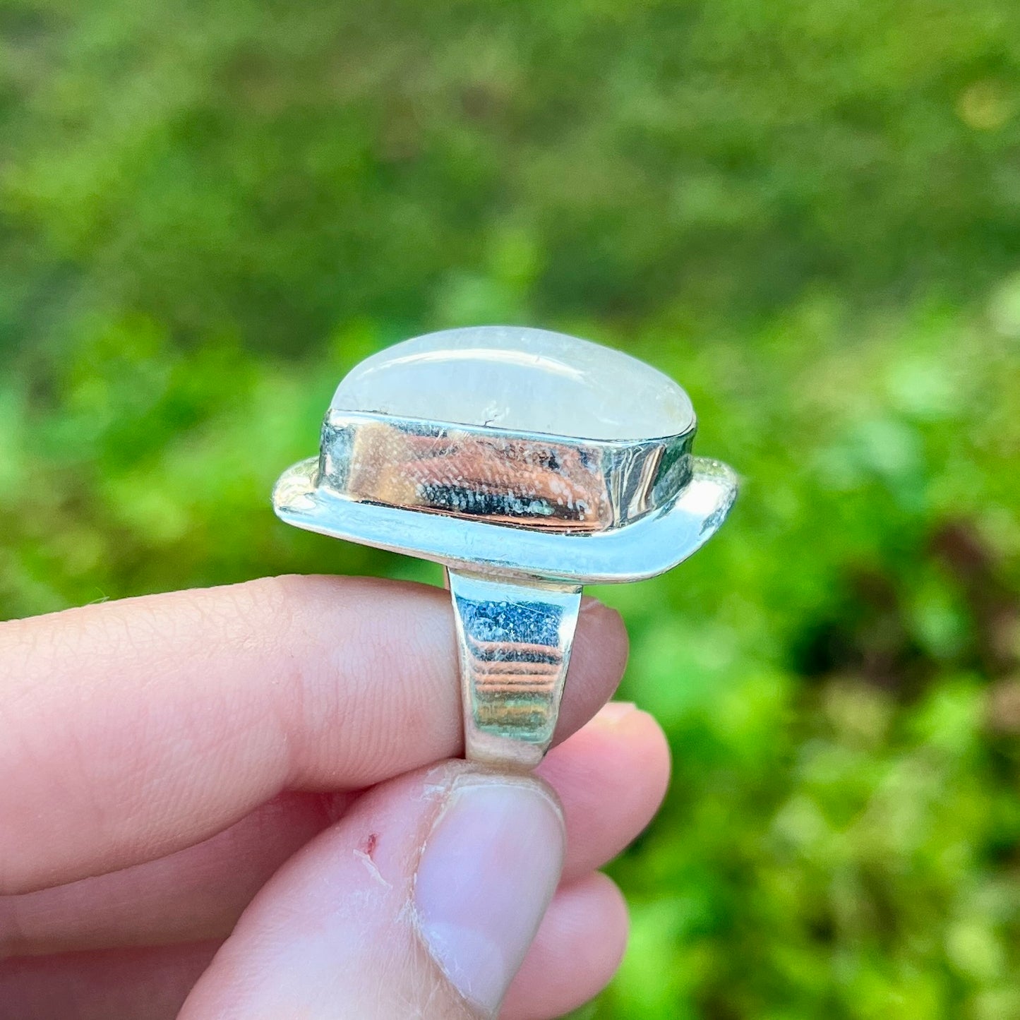 Moonstone - Size 7 - Gemstone Ring