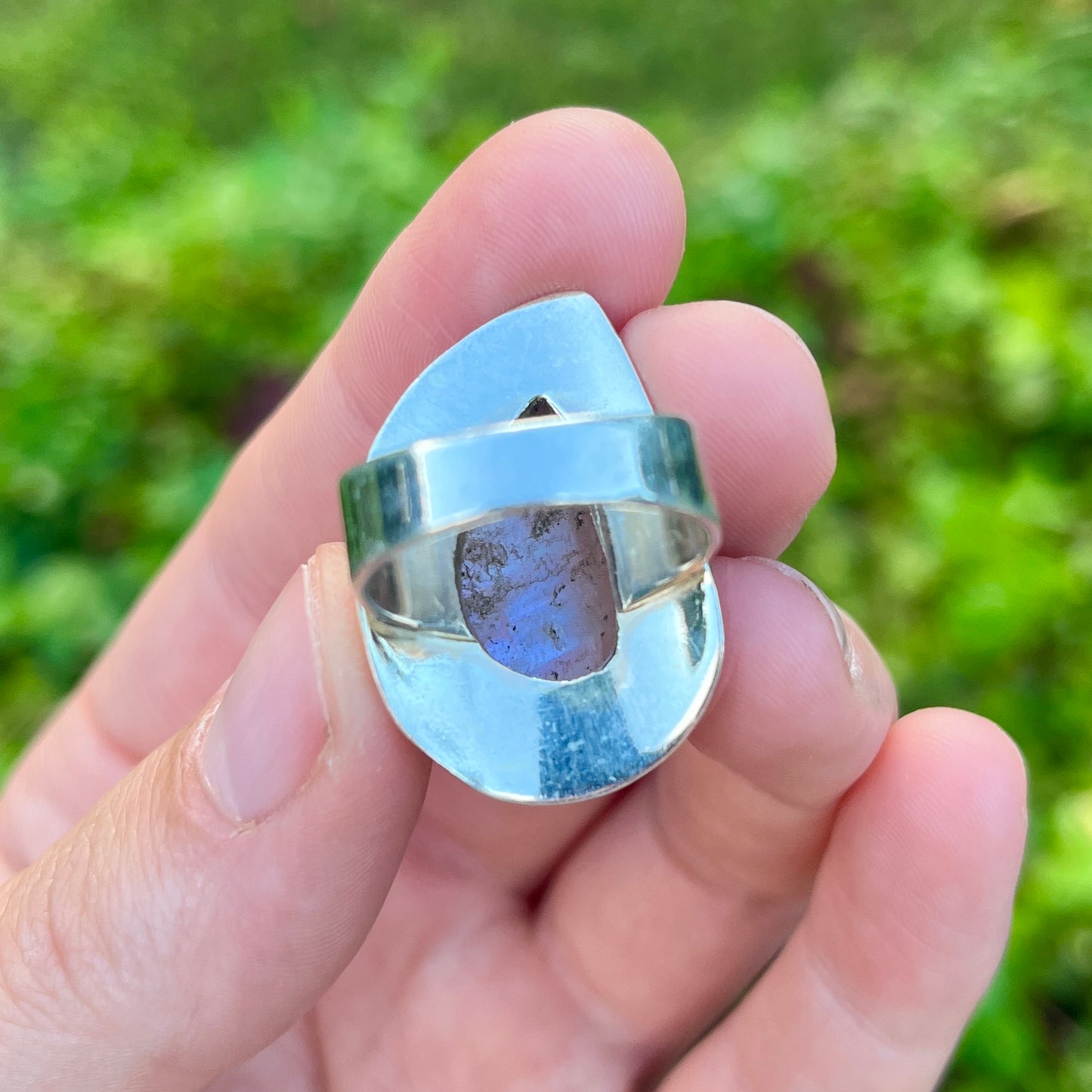 Moonstone - Size 7 - Gemstone Ring