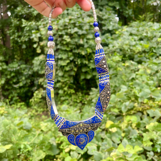 Tibetan Lapis Lazuli - 20" - Gemstone Necklace