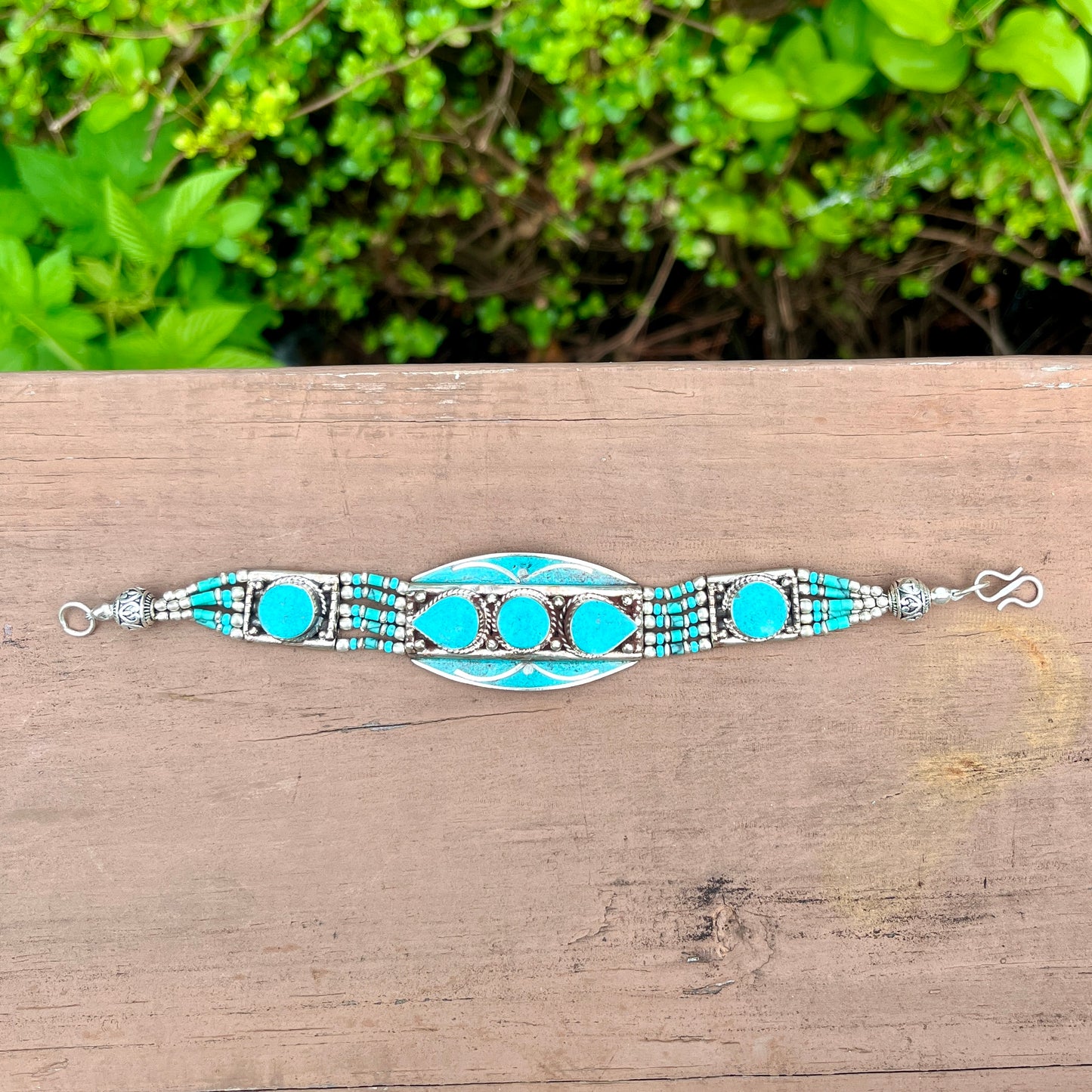 Tibetan Turquoise - 6.75" - Gemstone Bracelet