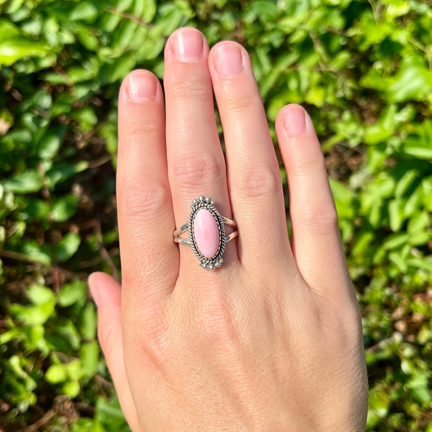 Pink Conch - Size 9.75 - Southwestern Ring