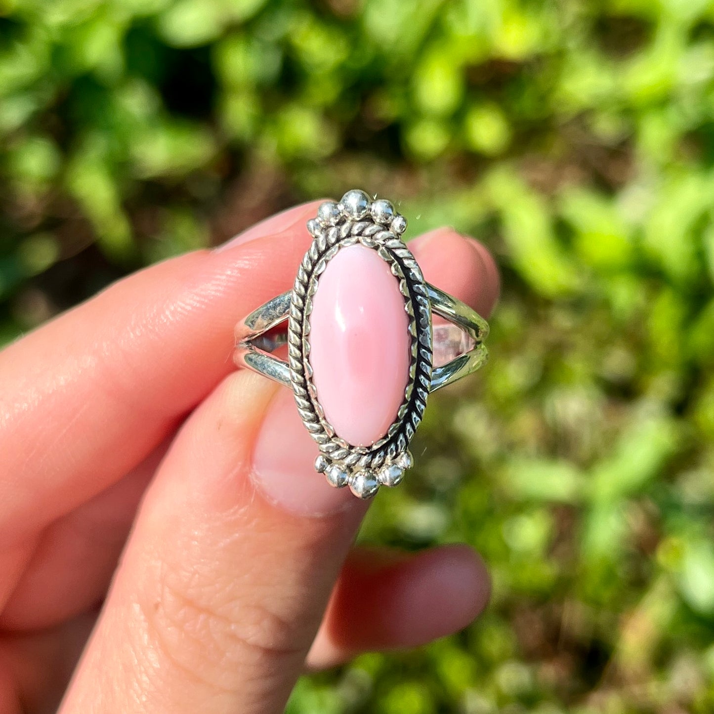 Pink Conch - Size 9.75 - Southwestern Ring