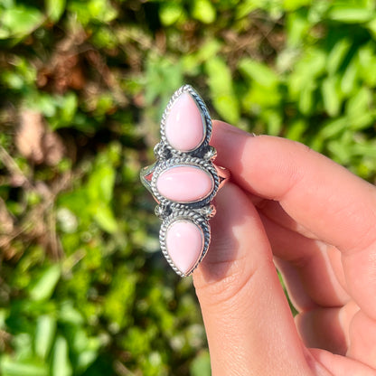 Pink Conch - Size 9 - Southwestern Ring