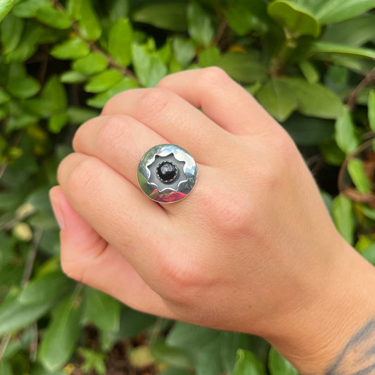 Onyx - Size 8 - Southwestern Ring