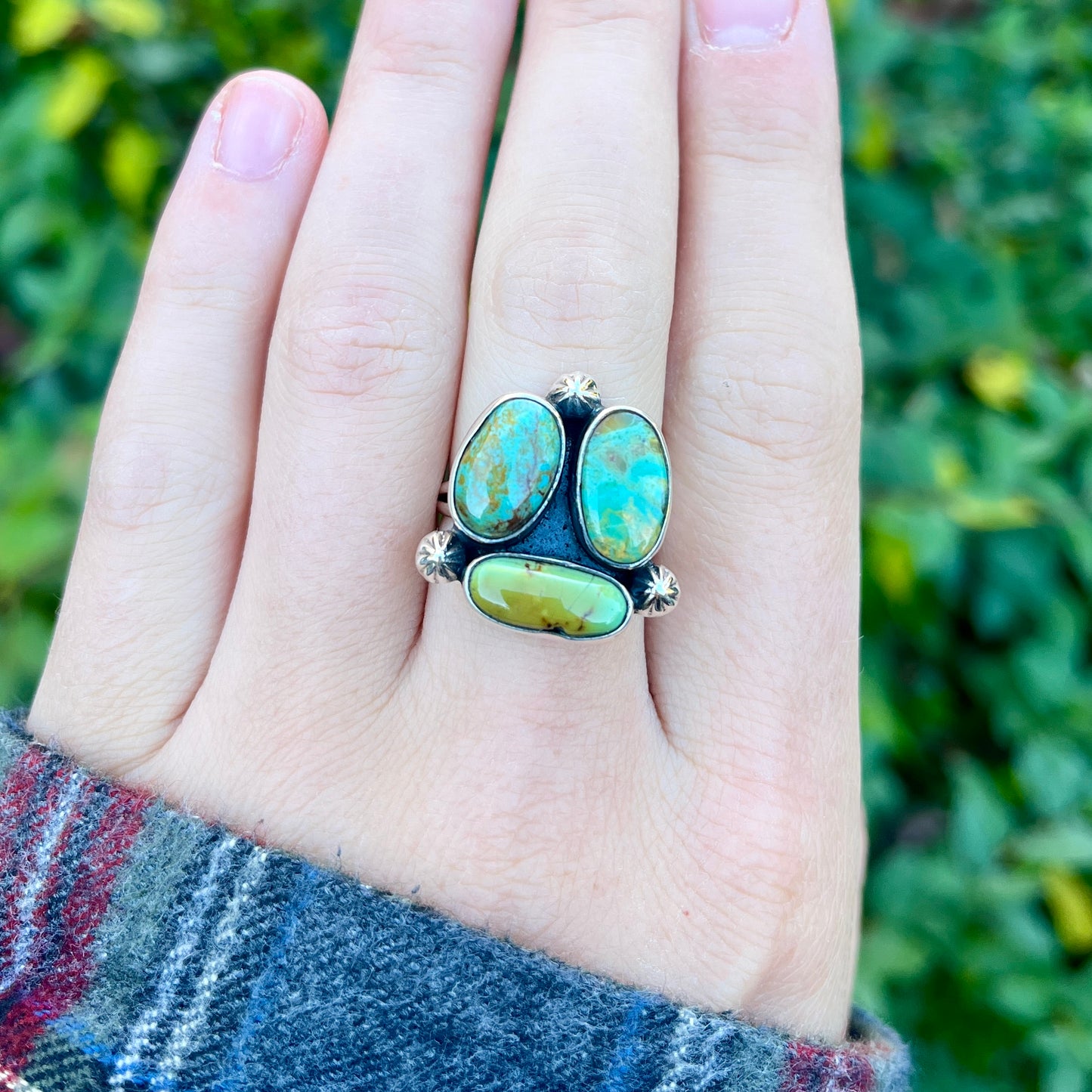 Royston Turquoise - Size 8 - Southwestern Ring